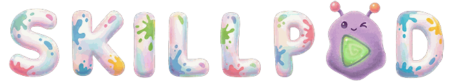 SkillPod Kids logo